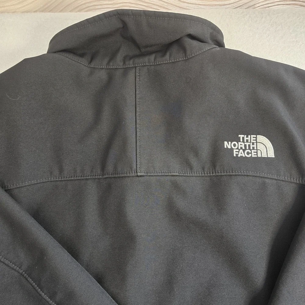 The North Face Apex Chromium Thermal Softshell Jacket Black Fleece M Gorpcore...